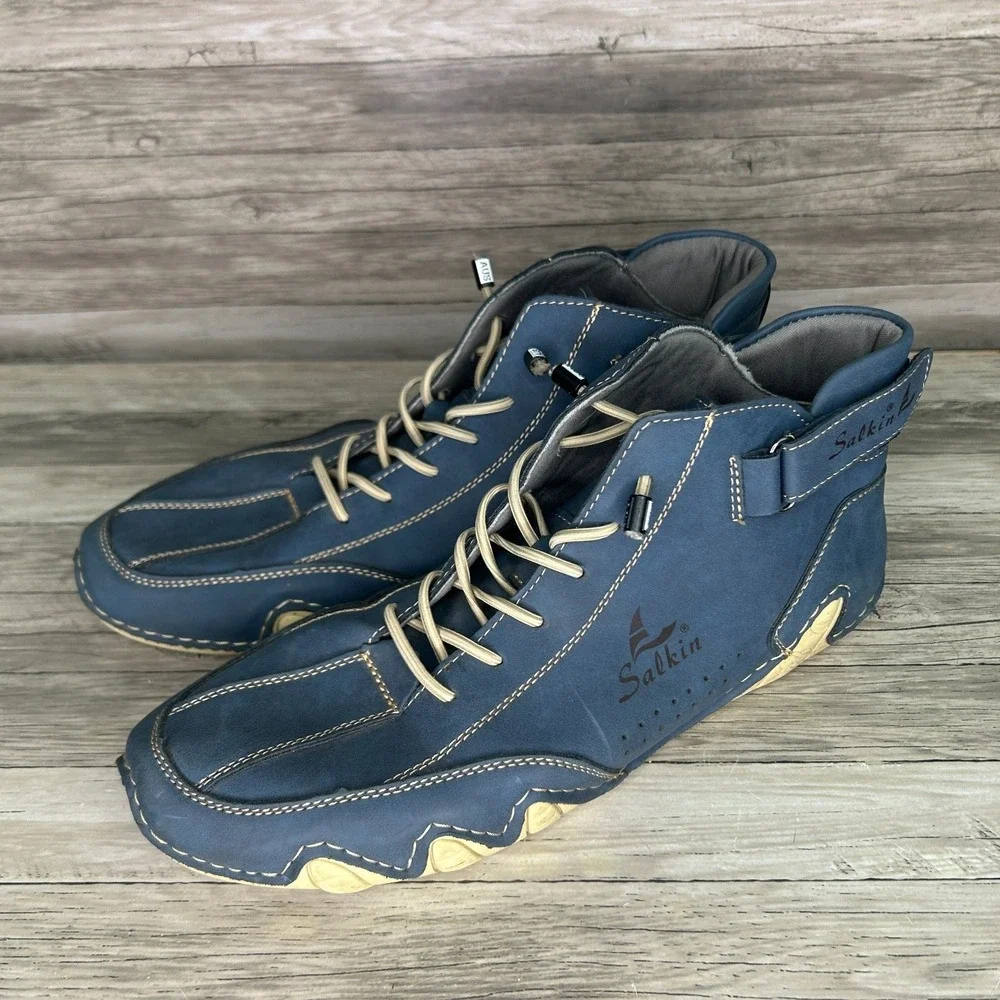 Salkin boots blue